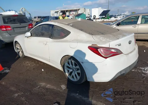 2013 Hyundai Genesis 2.0T z USA, uszkodzony, nr VIN KMHHT6KD1DU111776